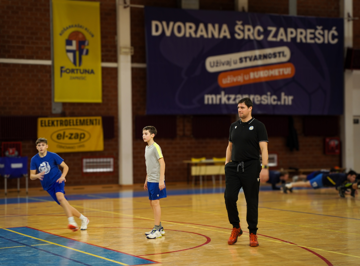 MRK Zaprešić, ekipa U15, trening